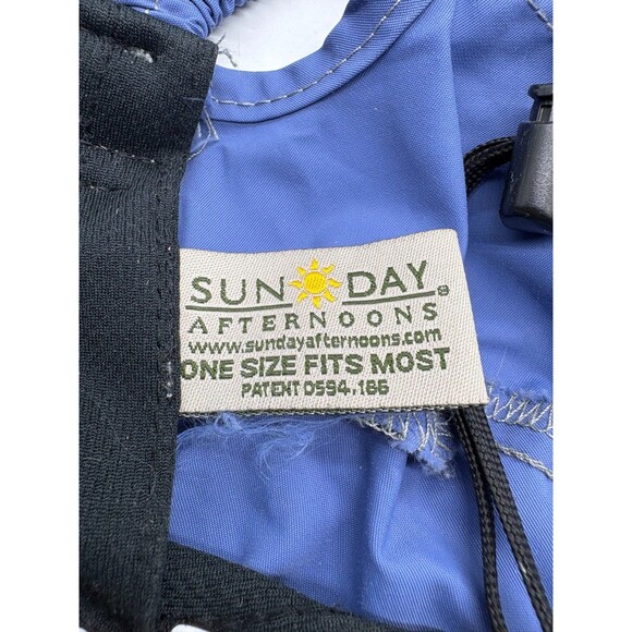 Sunday Afternoons Adventure Hat Sun Protection UPF 50+ Blue Neck Flap OSFM - Picture 8 of 11